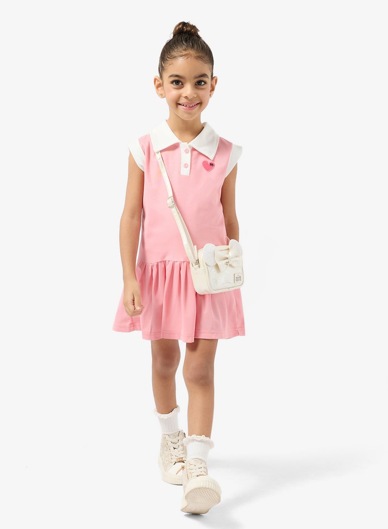 Pinata Pink Heart Polo Dress - Image 1